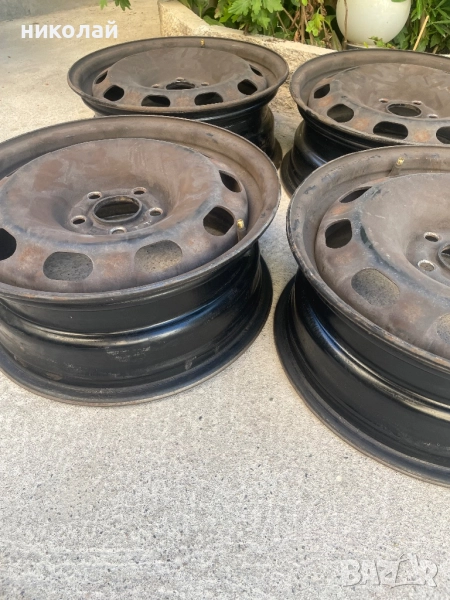 Железни джанти 15 за vw, skoda, audi и др, снимка 1