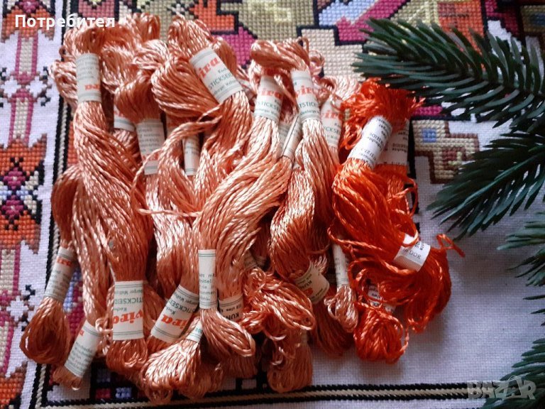 Немски копринени конци за ръкоделие, снимка 1