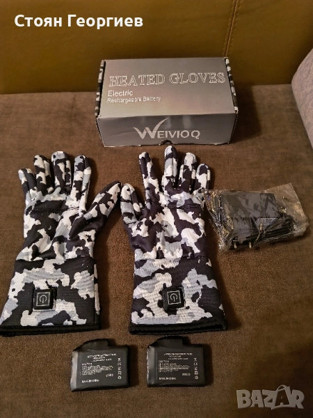 Чисто нови нагряващи ръкавици с POWER BANK размер S/Sx, снимка 1