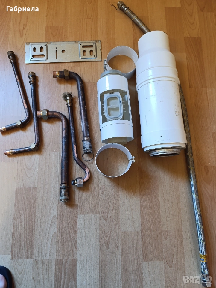 Газов кондензен котел Vaillant VCW 196/3-5 + оборудване, снимка 1