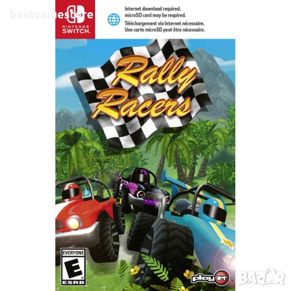 Игра Rally Racers Код В Кутия Nintendo Switch, снимка 1