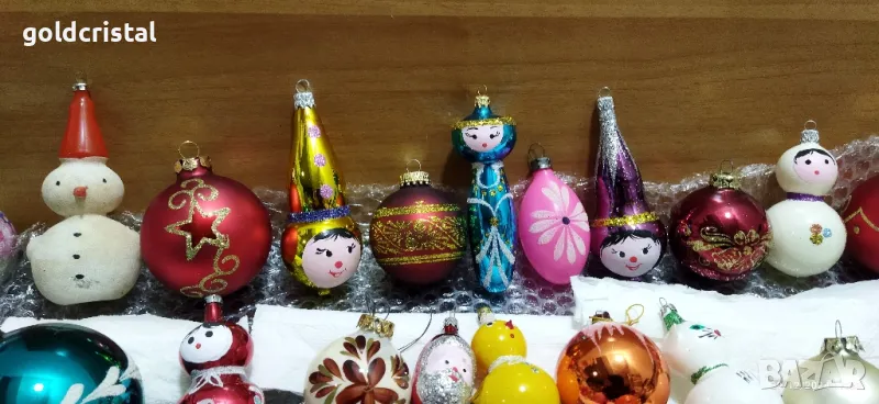 Стари стъклени играчки , снимка 1