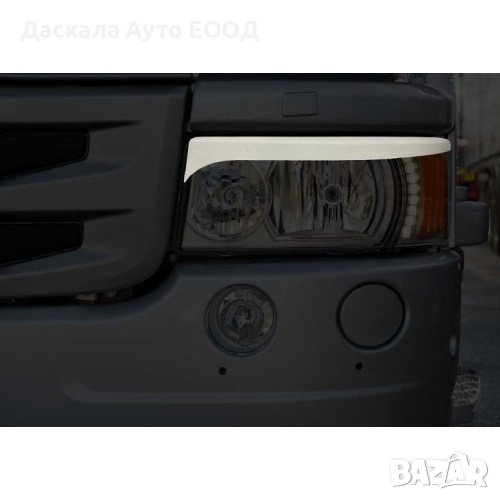 Кoмплект пластмасови вежди за фарове за Скания Scania R 2010-2016г., снимка 1