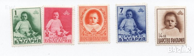 Пощенски марки Царство България от 1935 до 1946 г. - НОВИ!​, снимка 1