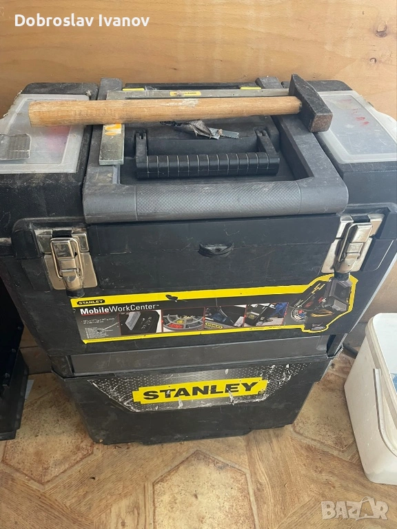 Куфар на колела Стенли,много добро състояние, снимка 1