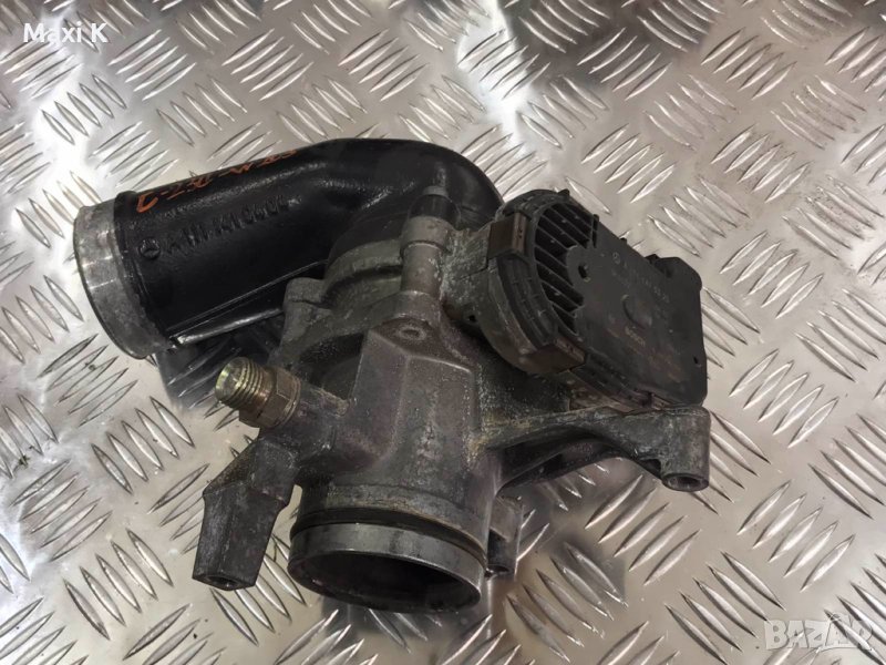 Дроселова клапа Mercedes C230 W203 2003г., снимка 1