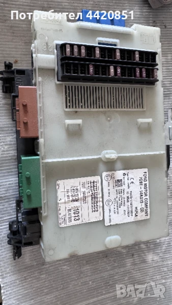Контролен Модул (Бушонно Табло BSI / BSM ) за Ford S-Max -  7G9T-14A07-CD / 3659A-F01125TP, снимка 1