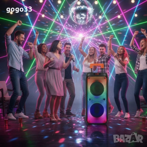 преносима тонколона с микрофон , снимка 3 - Тонколони - 53277159