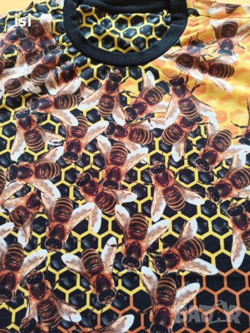 3D Тениска с пчели за любители пчелари-лукс, снимка 2 - За пчели - 30764580