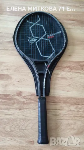 Dunlop Maxpower P50 W.Germany оригинална тенис ракета в кожен калъф/топ състояние