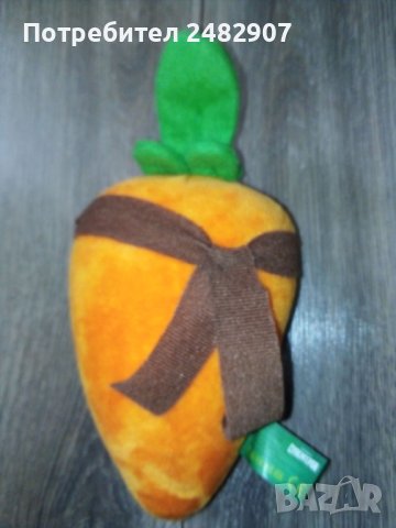 Плюшен морков, снимка 3 - Плюшени играчки - 39571244