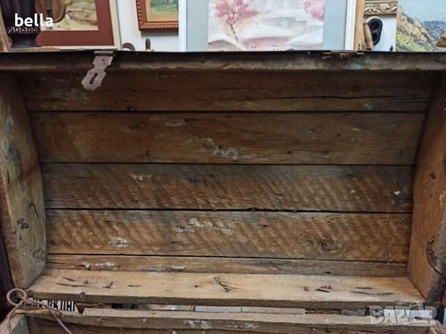 Стара автентична ракла с орнаменти , снимка 7 - Антикварни и старинни предмети - 52186471