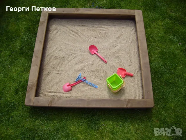 Детски Пясъчник за игра 110x110x12 см., снимка 10 - Други - 49854681