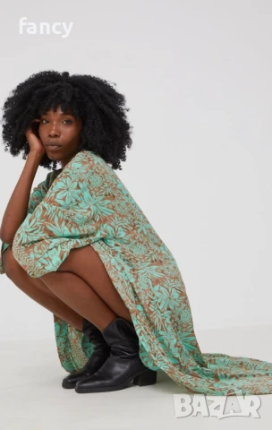 Дамски халат с коприна, снимка 2 - Палта, манта - 51086278