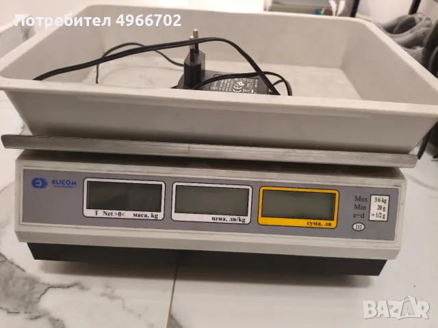 Ел. везна Еликом, снимка 4 - Везни - 56416637