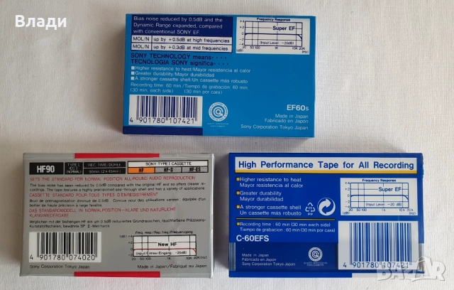 Нови аудио касети Sony, BASF, Denon, снимка 6 - Аудио касети - 52127170