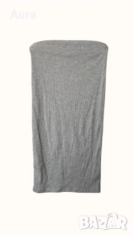 ribbed-knit midi pencil skirt, снимка 2 - Поли - 54071786