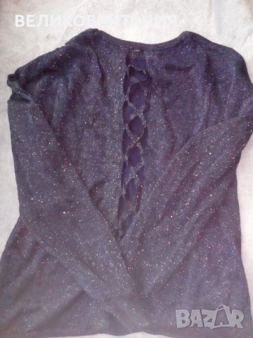 Дамска блуза от Англия 37, снимка 2 - Блузи с дълъг ръкав и пуловери - 29457935