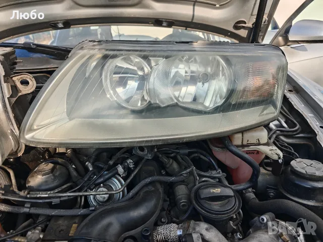 Ляв фар и десен фар рефлекторни фарове за Ауди А6 ц6 4ф Audi A6 c6 4f, снимка 3 - Части - 55827495