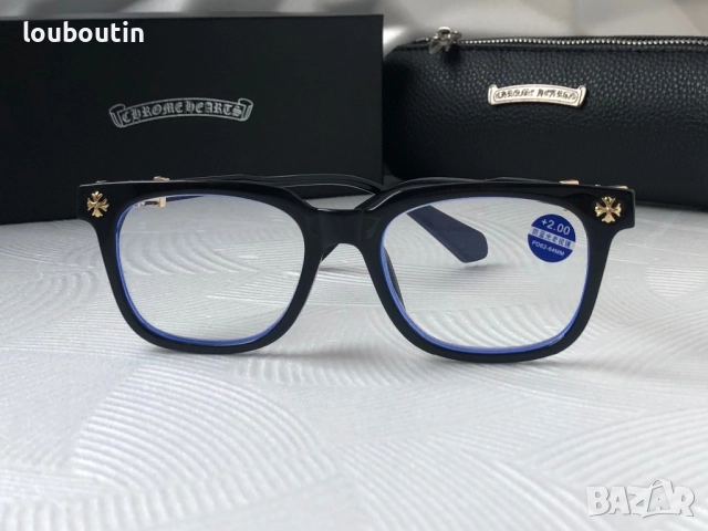 Chrome Hearts очила за четене диоптър +1 +1,5 +2 +2,5 +3 +3,5 +4, снимка 10 - Слънчеви и диоптрични очила - 52515721