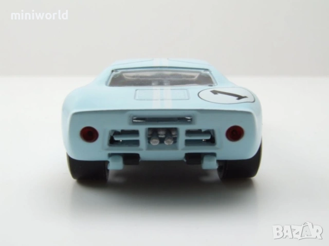 Ford GT40 n.1 1966 - мащаб 1:43 на Norev моделът е нов в кутия, снимка 6 - Колекции - 54330733