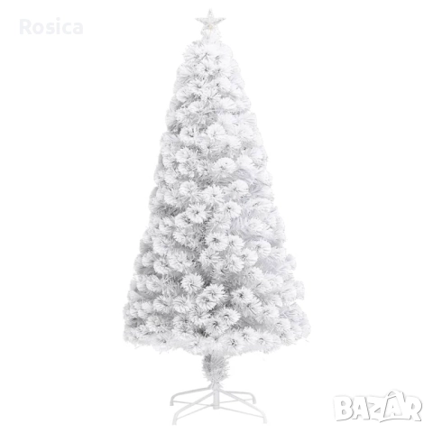 Изкуствена коледна елха - бяла