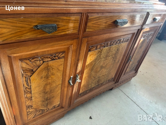 Масивен шкаф с мрамор, снимка 4 - Шкафове - 52955273