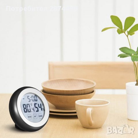2040 Малък настолен часовник с магнит за поставяне на хладилник, снимка 10 - Други стоки за дома - 30912769