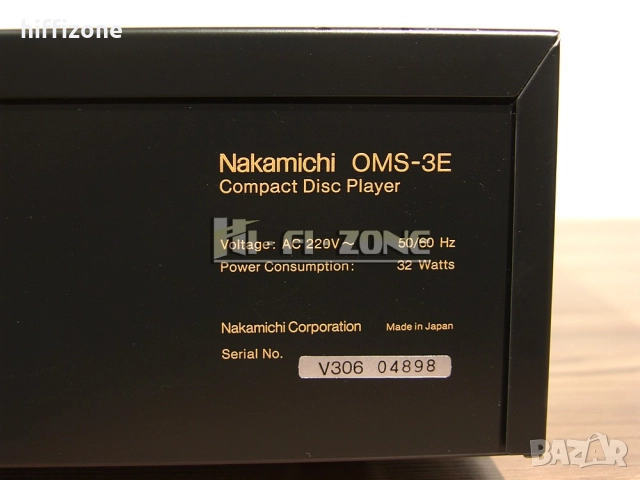 CD плеър  Nakamichi oms-3e , снимка 7 - Ресийвъри, усилватели, смесителни пултове - 52944308