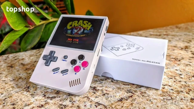 Конзолна игра ANBERNIC RG35XX Plus, 5000+ игри, 64GB Памет, Cortex-A9, GPU, RAM, Linux OS, снимка 7 - Nintendo конзоли - 50495022