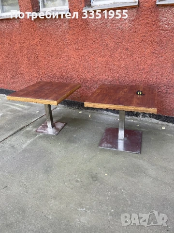 Масивни маси за хранене от неръждаема стомана