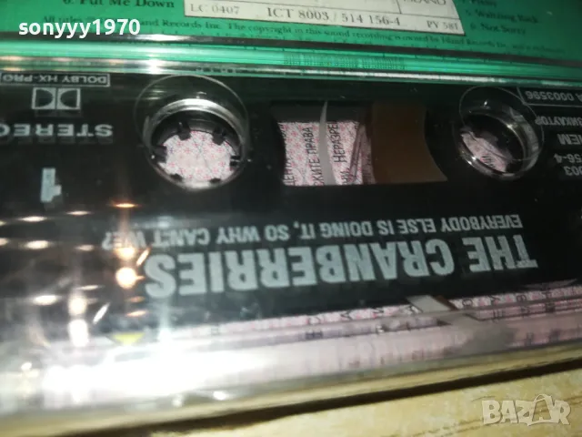 THE CRANBERRIES-ORIGINAL TAPE 1311241915, снимка 18 - Аудио касети - 47958682
