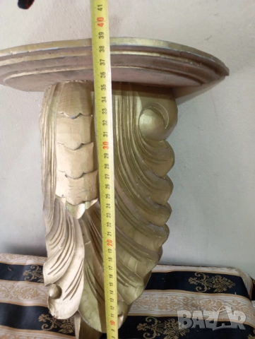 Винтидж конзола за стена, снимка 2 - Други ценни предмети - 39951749