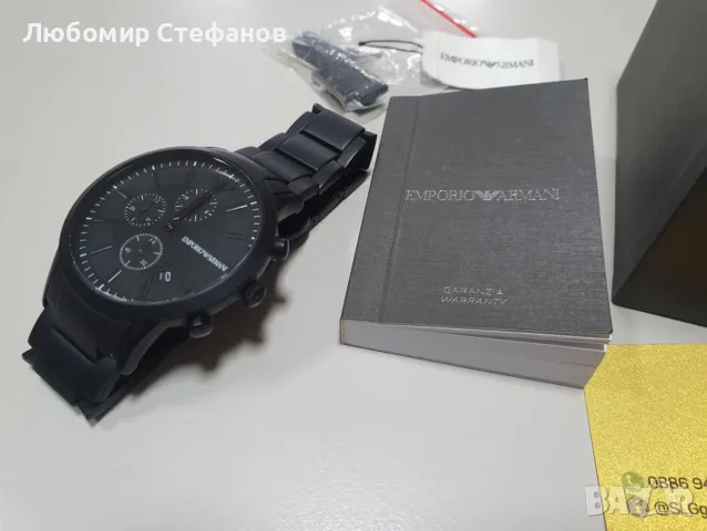 Часовник Emporio Armani Renato AR11275 , снимка 2 - Мъжки - 49302256