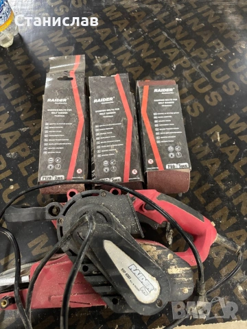 Лентов шлайфер + шкурки