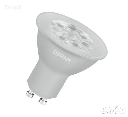 Лампа LED OSRAM, клас A+, луничка, JDR, цокъл Gu10, 220VAC, 4,5W, 6500K, снимка 1 - Крушки - 42459448