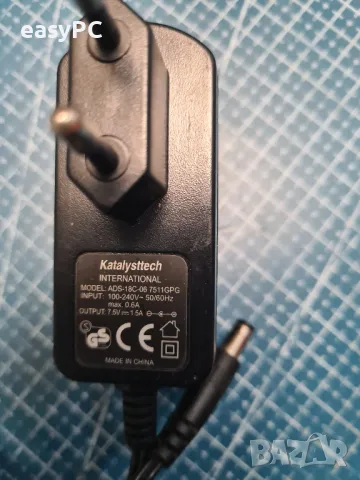 Оригинален захранващ адаптер KATALYSTTECH 7.5V 1.5A