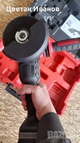 Акумолаторен Ъглошлайф Parkside Performance F6 - 20v, снимка 6 - Ъглошлайфи - 53238925