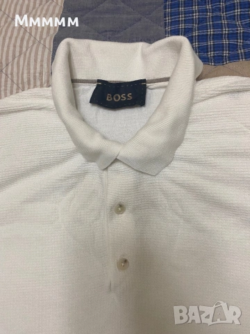 Оригинална тениска BOSS S, снимка 3 - Тениски - 52531374