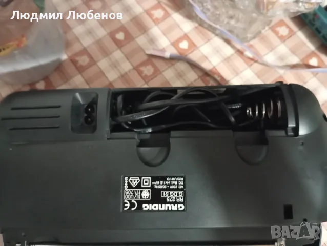 Малък радиокасетофон Grundig RR275, снимка 6 - Радиокасетофони, транзистори - 55827492