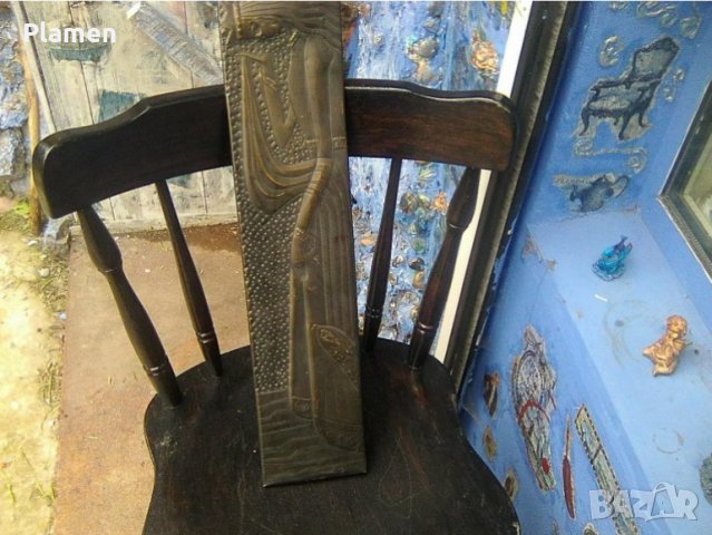 Старо съветско медно пано Альонушка и Иванушка, снимка 1