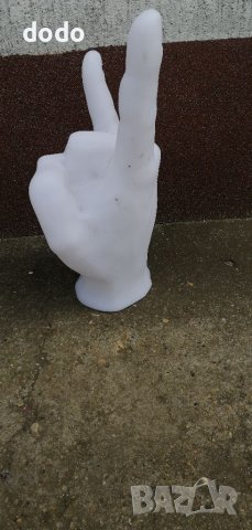 Светеща статуетка ръка символ хеви метъл, снимка 5 - Други - 40295470