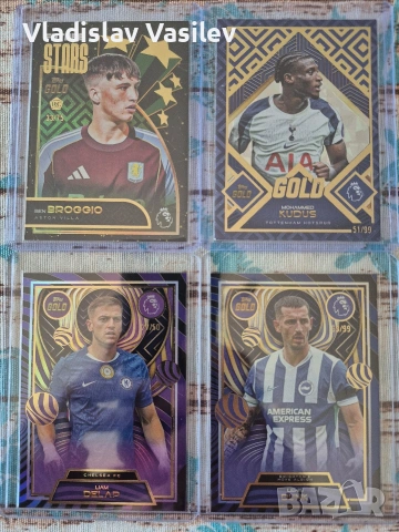 Topps Gold EPL 2026 - Chase Cards Update 22.04, снимка 2 - Колекции - 53637059