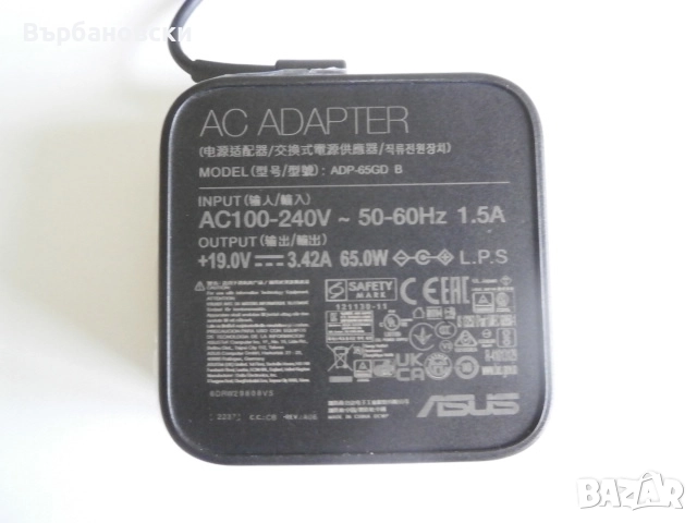 Оригинално зарядно за лаптоп Asus, снимка 3 - Захранвания и кутии - 52132426