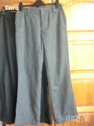 Два чифта вълнени панталони Gap с подплата, снимка 2 - Панталони - 37202666