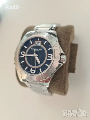 Швейцарски часовник Raymond Weil  8650 RW Sport , diver , Quartz, Сапфир, 200m, 44mm, снимка 2 - Мъжки - 56237083