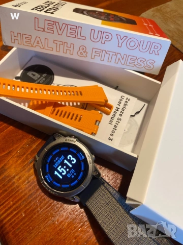 Смарт часовник Zeblaze Stratos 3, снимка 4 - Мъжки - 53294010