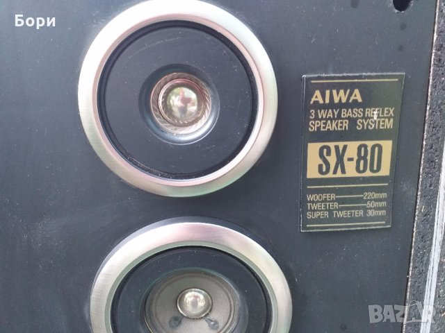 AIWA SX-80 трилентови тонколони, снимка 2 - Тонколони - 29504168