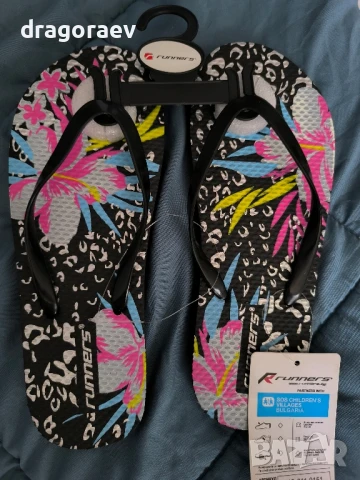 Нови джапанки Runners, снимка 3 - Чехли - 50752726