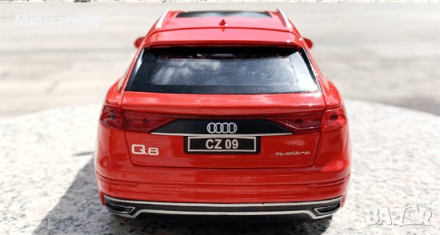 Метални колички: Audi Q8 (Ауди), снимка 10 - Колекции - 28672447